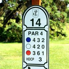 Pinecrest Golf Hole 14 Par 4